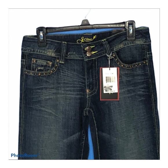 J-Star Light Ombré Bootcut Jeans Size 5/6 NWT Festival Western Style - Picture 4 of 11